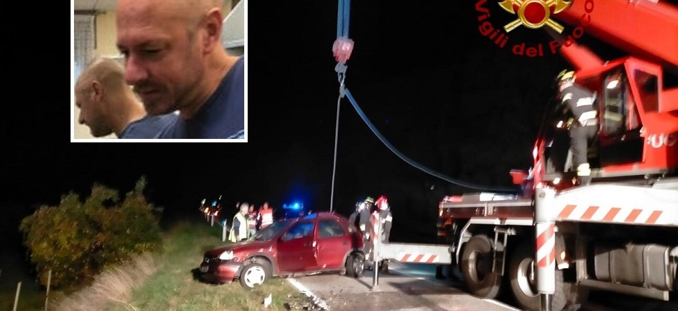 Drammatico frontale fra due auto, una viene sbalzata nel vigneto: morto il 53enne Mario Tilotta